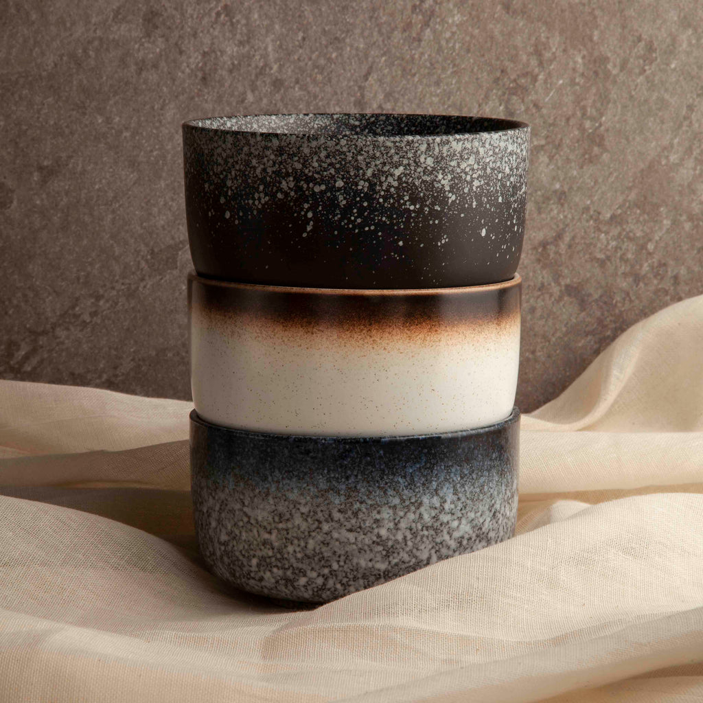 ceramic Japanese small serving bowl set